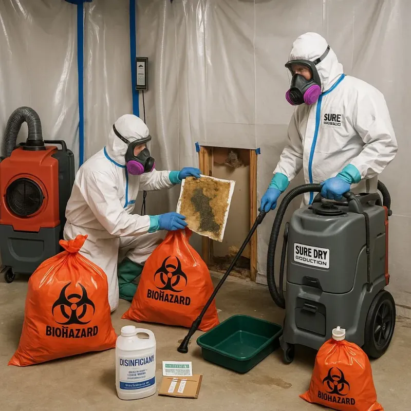 Contaminated Water Handling Protocols process in Emsworth, PA